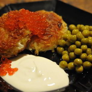 Рецепт Драников с творожными шариками