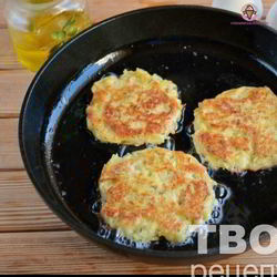 Рецепт Драников с ветчиной с сырком