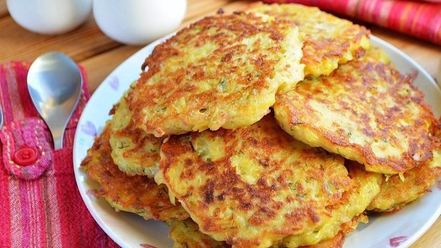 Рецепт драников с ветчиной