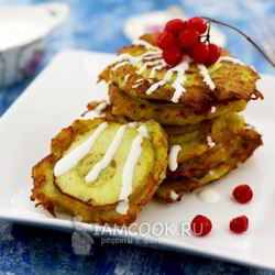 Рецепт Драников с яблоком