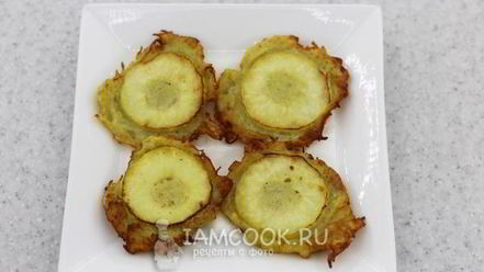 Рецепт драников с яблоком