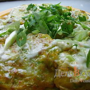 Рецепт Кабачковых драников с чесночным соусом