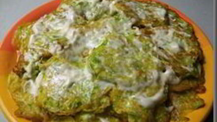 Рецепт кабачковых драников с чесночным соусом