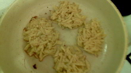 Рецепт картофельных драников с баклажанами