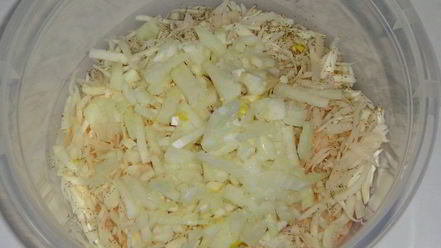 Рецепт картофельных драников с капустой