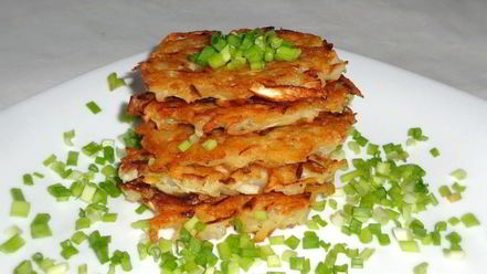 Рецепт картофельных драников с капустой