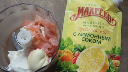 Рецепт картофельных драников с кремом из лосося