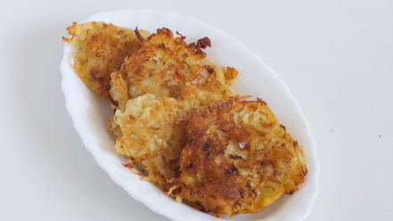 Рецепт картофельных драников с сыром