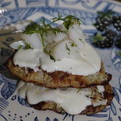 Рецепт Картофельных драников с треской