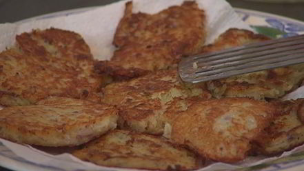 Рецепт картофельных драников с треской