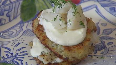 Рецепт картофельных драников с треской