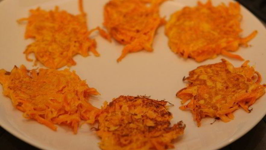 Рецепт морковных драников