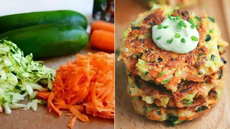 Рецепт овощных драников