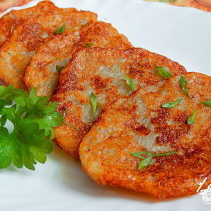 Рецепт Постных драников без яиц