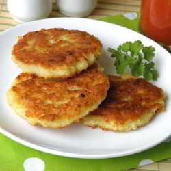 Рецепт Постных драников из картошки