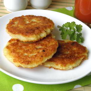 Рецепт Постных драников из картошки