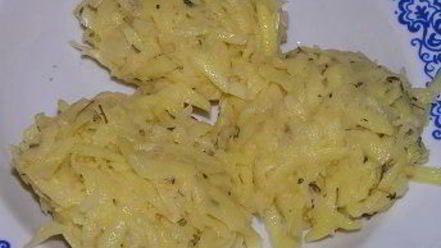 Рецепт постных драников с базиликом