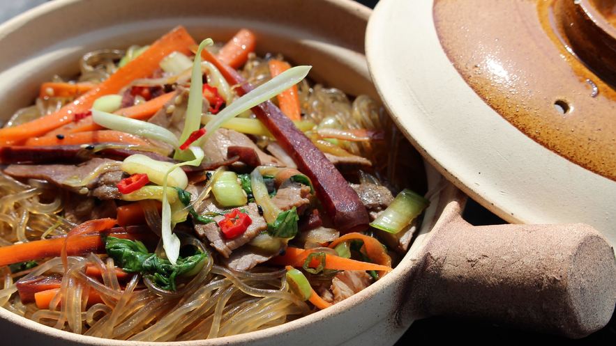 Рецепт джаба чи — корейской стеклянной лапши