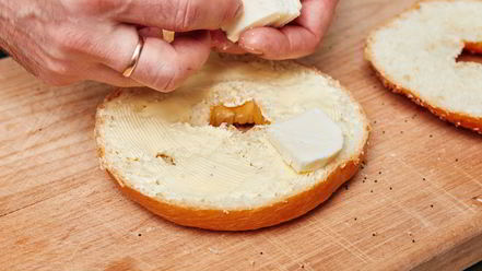 Рецепт бейгла с форшмаком