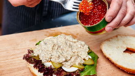 Рецепт бейгла с форшмаком