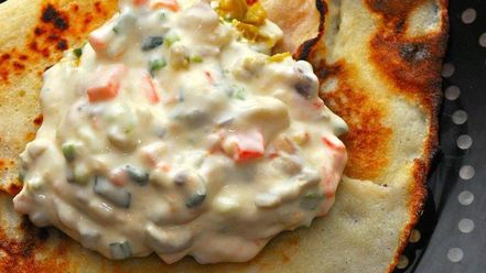 Рецепт блинного форшмака