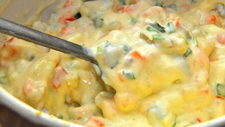 Рецепт блинного форшмака