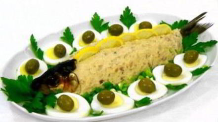 Рецепт форшмака из сельди праздничный