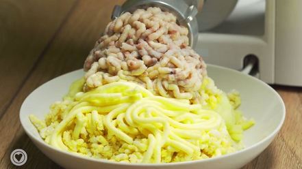 Рецепт форшмака из селедки с яблоком