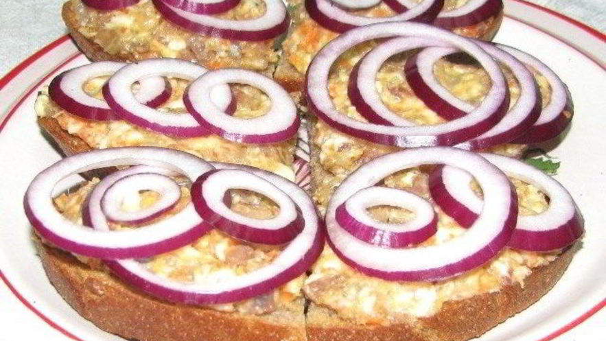 Рецепт форшмака с морковью и плавленным сыром