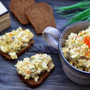 Рецепт Форшмака с сыром