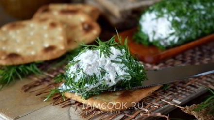 Рецепт форшмака с творожным сыром