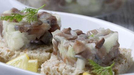 Рецепт форшмака с яблоками