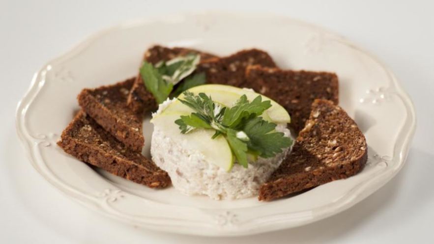 Рецепт форшмака с зерновым хлебом