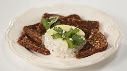 Рецепт форшмака с зерновым хлебом