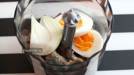 Рецепт облегченного форшмака из сельди