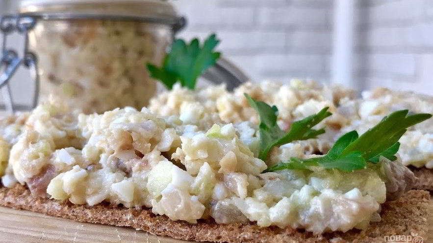 Рецепт рубленого форшмака из селедки