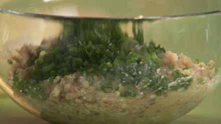 Рецепт запеченного форшмака на картофельных медальонах