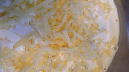 Рецепт фестонате с фрикадельками в сливках и под сыром