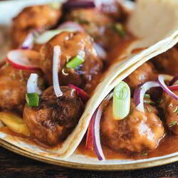 Рецепт Фрикаделек из говядины в лепешке