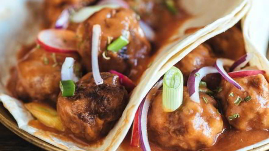 Рецепт фрикаделек из говядины в лепешке