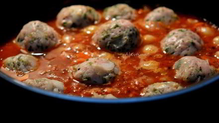 Рецепт фрикаделек из индюшки в испанском стиле