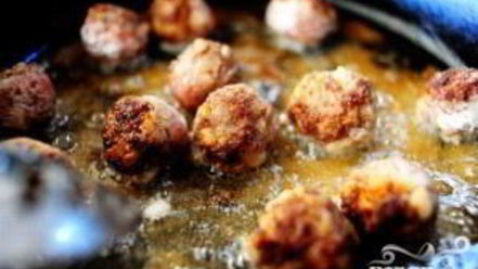 Рецепт фрикаделек с болгарским перцем и ананасами