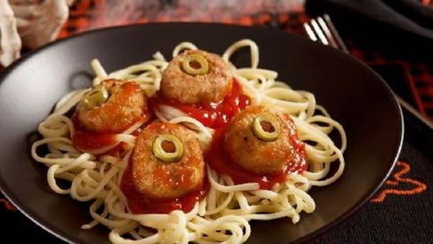 Рецепт фрикаделек с болоньезе из маслин