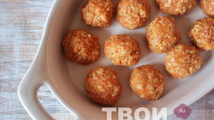 Рецепт фрикаделек с рисом