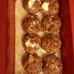 Рецепт Фрикаделек с сыром дор-блю и фетой