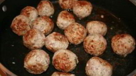 Рецепт фрикаделек с сыром