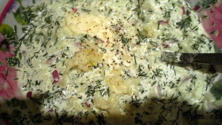 Рецепт фрикаделек с цедрой лимона и огуречным соусом