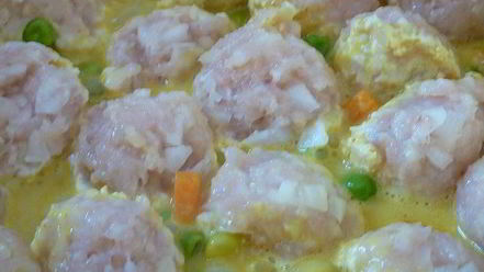 Рецепт фрикаделек в кокосовом молоке