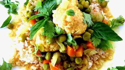 Рецепт фрикаделек в кокосовом молоке