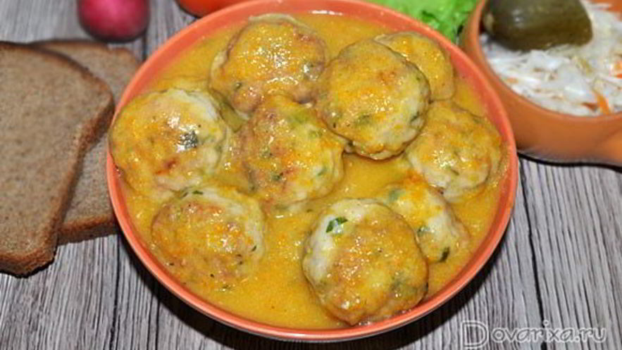 Рецепт фрикаделек в соусе по-испански